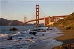 Golden Gate Bridge from Baker Beach - San Francisco, California